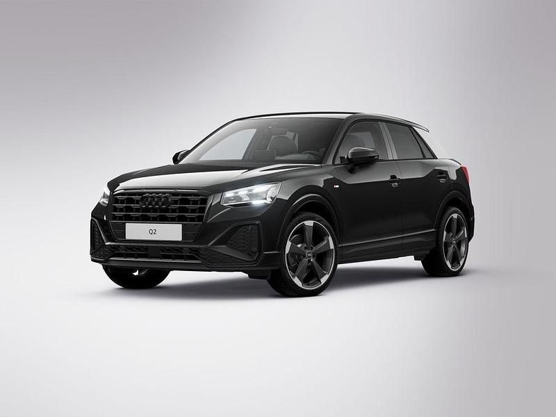 Mythosschwarz metallic Neu 2025 Audi Q2 S-Line SUV | 42.900 € (Teuer) - Bild 1/4