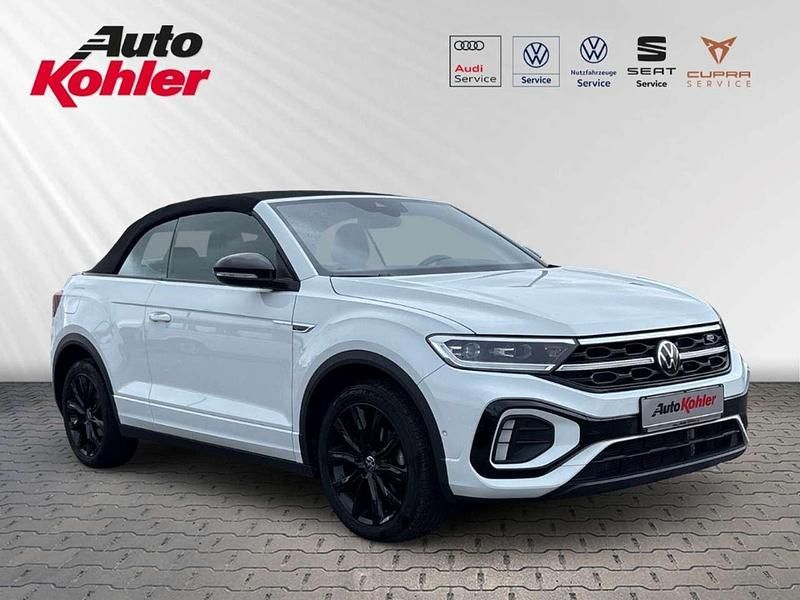 Gebraucht VW T-Roc Cabriolet Beats 150 PS (110 kW) 2022 Pure white (weiss) Cabrio