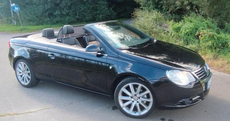 Blau Gebraucht 2008 VW Eos Individual Cabrio | 5.990 € (Fairer Preis) - Bild 1/4