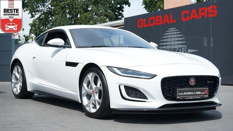 Fuji white Gebraucht 2021 Jaguar F-Type R-Dynamic Coupé | 41.885 € (Fairer Preis) - Bild 1/4