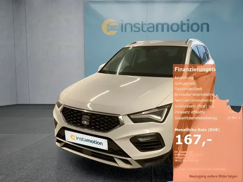 Gebraucht Seat Ateca Xperience 150 PS (110 kW) 2022 Weiß SUV
