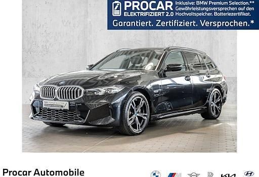 Schwarz Gebraucht 2022 BMW 320e M Sport Kombi | 33.850 € (Fairer Preis) - Bild 1/4