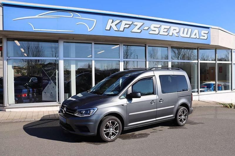 Gebraucht VW Caddy Trendline 125 PS (91 kW) 2017 Indiumgrau metallic Van / Kleinbus