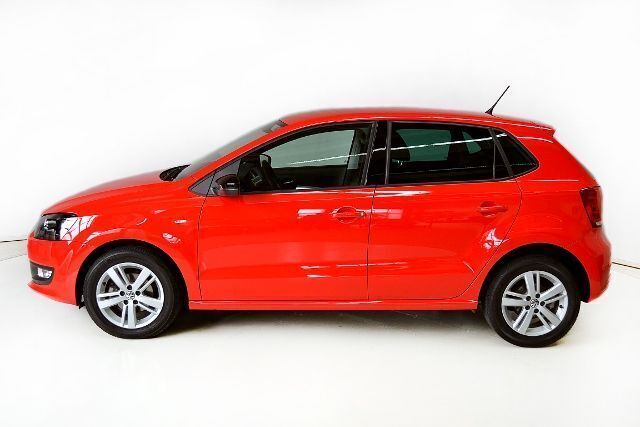 Gebraucht VW Polo Match 90 PS (66 kW) 2012 Rot Limousine