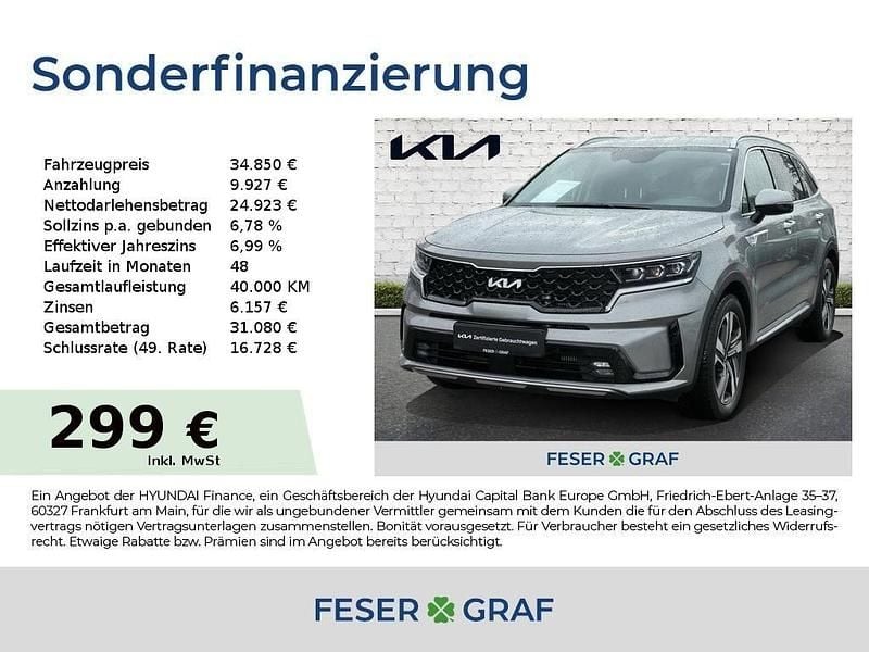 Grau Gebraucht 2022 Kia Sorento Spirit SUV | 34.850 € (Fairer Preis) - Bild 1/4