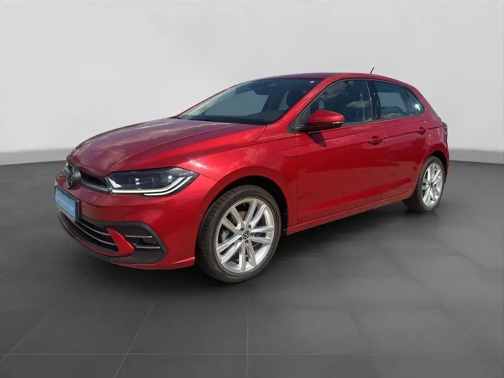 Gebraucht VW Polo Style 110 PS (80 kW) 2022 Rot Kleinwagen