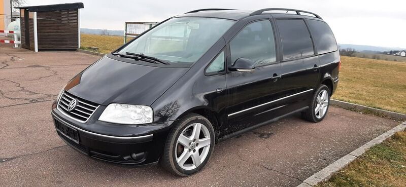 Schwarz Gebraucht 2007 VW Sharan Van / Kleinbus | 3.999 € (Fairer Preis) - Bild 1/4