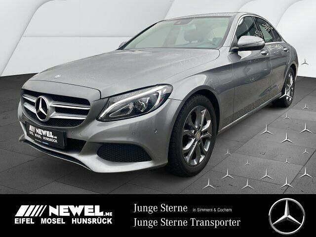 Silber Gebraucht 2016 Mercedes C200 Avantgarde Limousine | 23.888 € (Teuer) - Bild 1/2