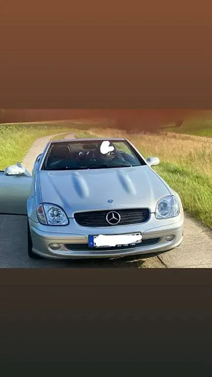 Gebraucht Mercedes SLK200 163 PS (119 kW) 2000 Silber Cabrio