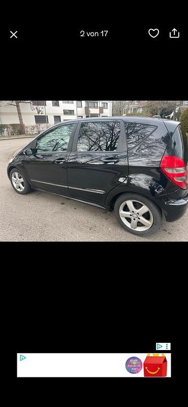Gebraucht Mercedes A200 140 PS (102 kW) 2005 Schwarz Kleinwagen
