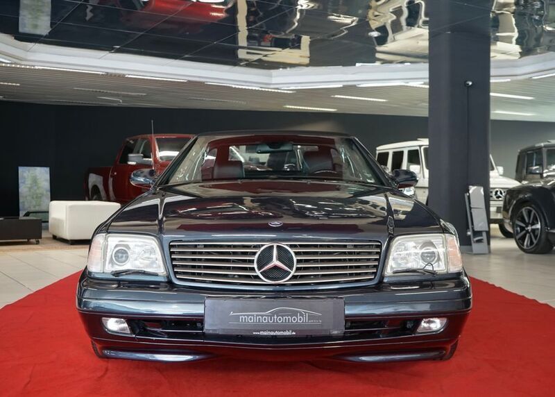 Schwarz Gebraucht 2000 Mercedes SL280 Cabrio | 18.999 € (Fairer Preis) - Bild 1/4
