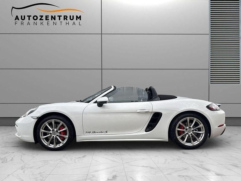 Gebraucht Porsche Boxster S 349 PS (256 kW) 2017 Pure white/weiss Cabrio