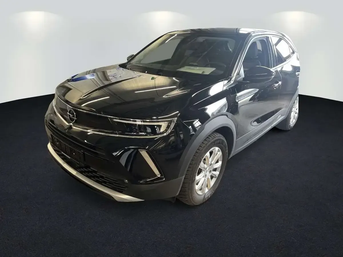 Gebraucht Opel Mokka-e Elegance 100 kW (136 PS) 2022 Diamant schwarz/karbon schwarz (metallic) SUV