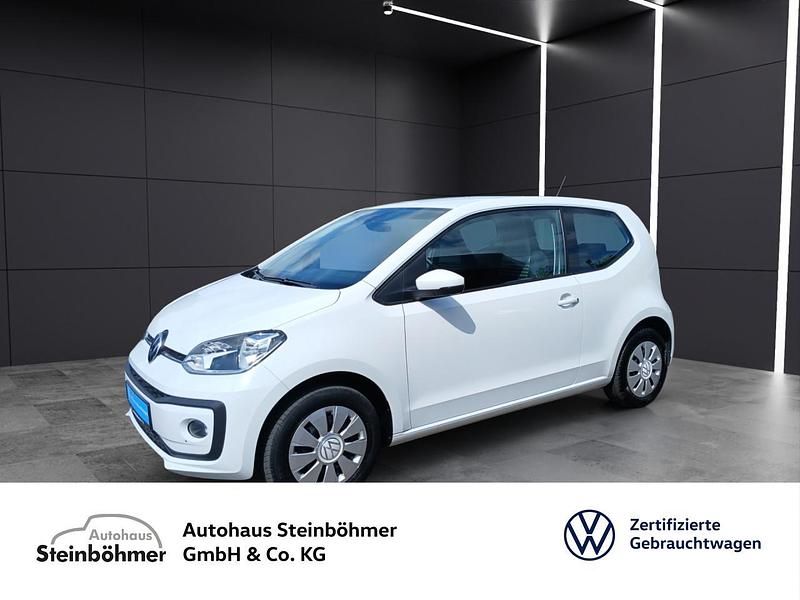 Weiß Gebraucht 2022 VW up! move up! Kleinwagen | 10.445 € (Fairer Preis) - Bild 1/4