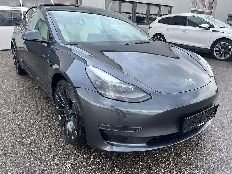 Gebraucht Tesla Model 3 Performance 377 kW (513 PS) 2021 Grau Limousine