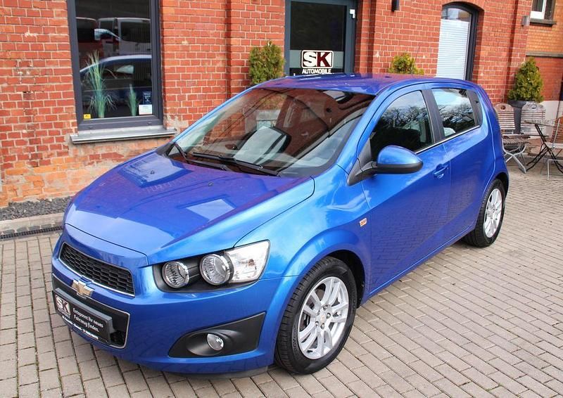 Gebraucht Chevrolet Aveo LTZ 116 PS (85 kW) 2011 Blau Kleinwagen