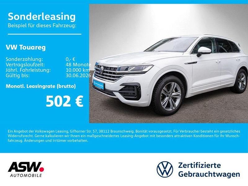 Gebraucht VW Touareg R-line 231 PS (169 kW) 2023 Oryxweiß perlmutteffekt SUV