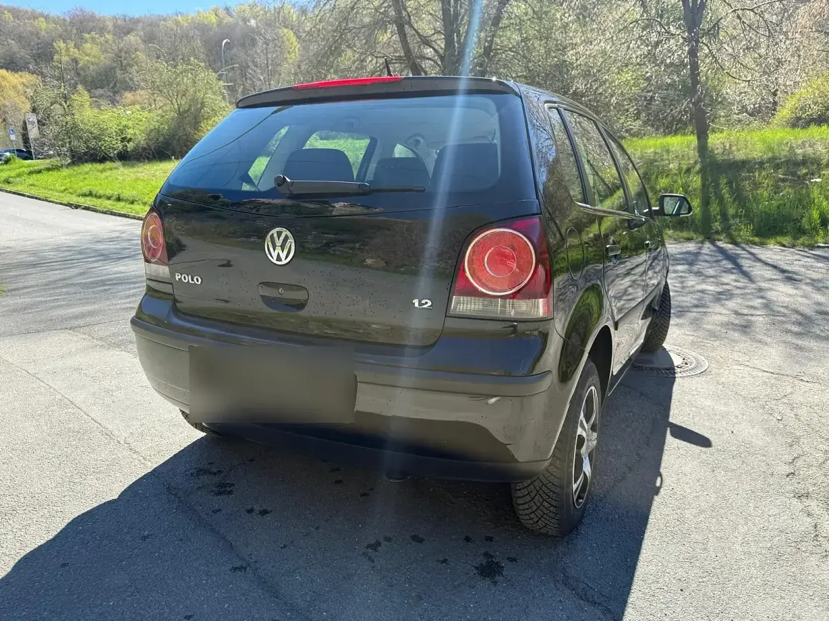 Gebraucht VW Polo 69 PS (50 kW) 2009 Schwarz Kleinwagen