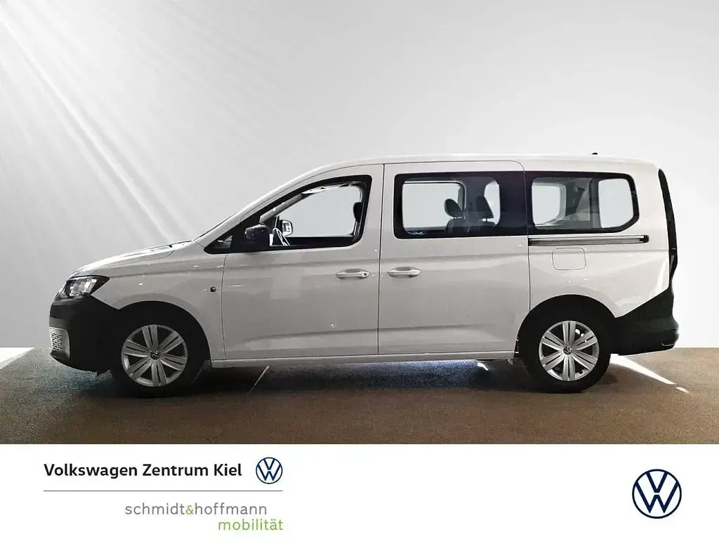 Gebraucht VW Caddy Maxi Basis 122 PS (89 kW) 2021 Weiss Van / Kleinbus