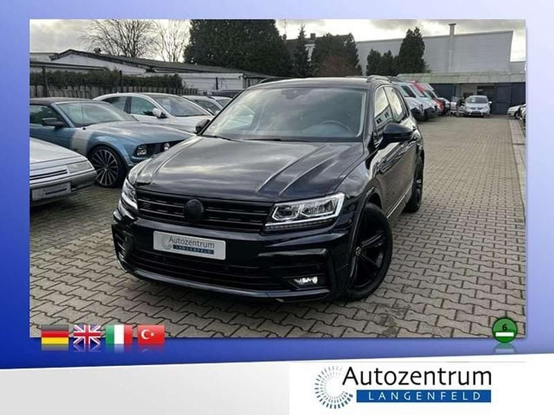 Schwarz Gebraucht 2017 VW Tiguan R-line SUV | 17.950 € (Superpreis) - Bild 1/4