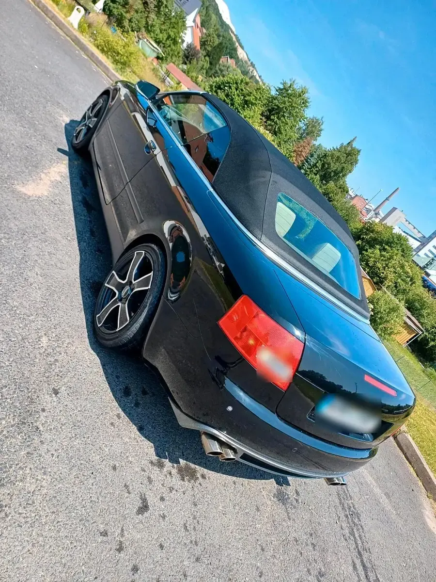 Gebraucht Audi A4 Cabriolet Sport 220 PS (161 kW) 2003 Schwarz Cabrio