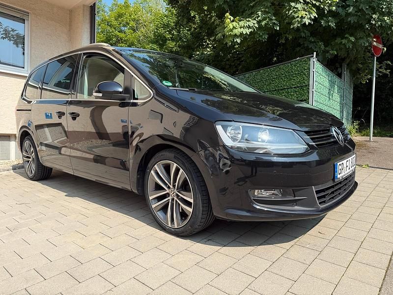 Schwarz Gebraucht 2010 VW Sharan Van / Kleinbus | 9.550 € (Fairer Preis) - Bild 1/4