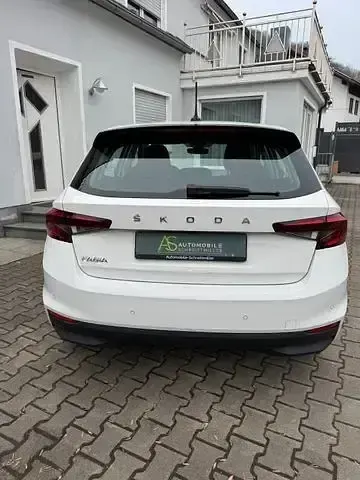 Gebraucht Skoda Fabia Style 95 PS (69 kW) 2023 Weiß Kleinwagen