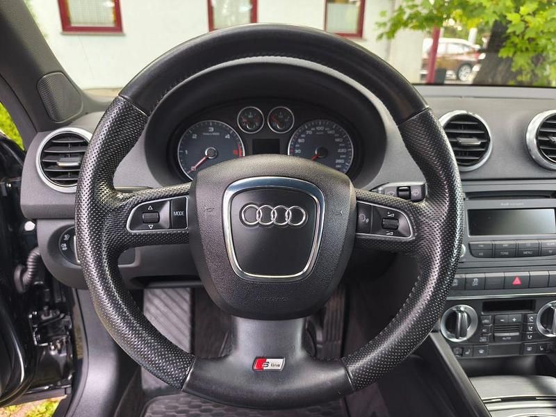 Gebraucht Audi A3 Cabriolet S-Line 140 PS (102 kW) 2012 Schwarz Cabrio