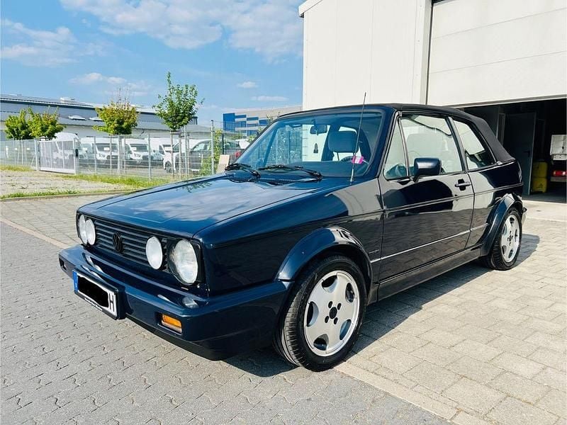 Blau Gebraucht 1988 VW Golf Cabriolet Karmann Cabrio | 7.000 € - Bild 1/4