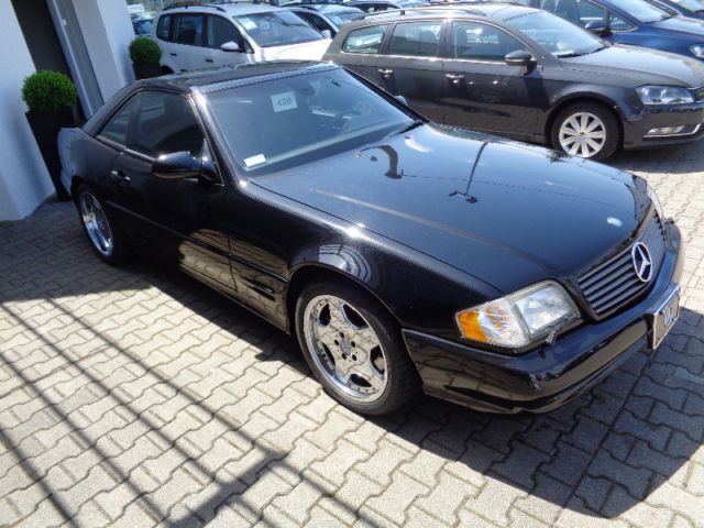 Gebraucht Mercedes SL500 AMG 306 PS (225 kW) 2001 Schwarz Cabrio