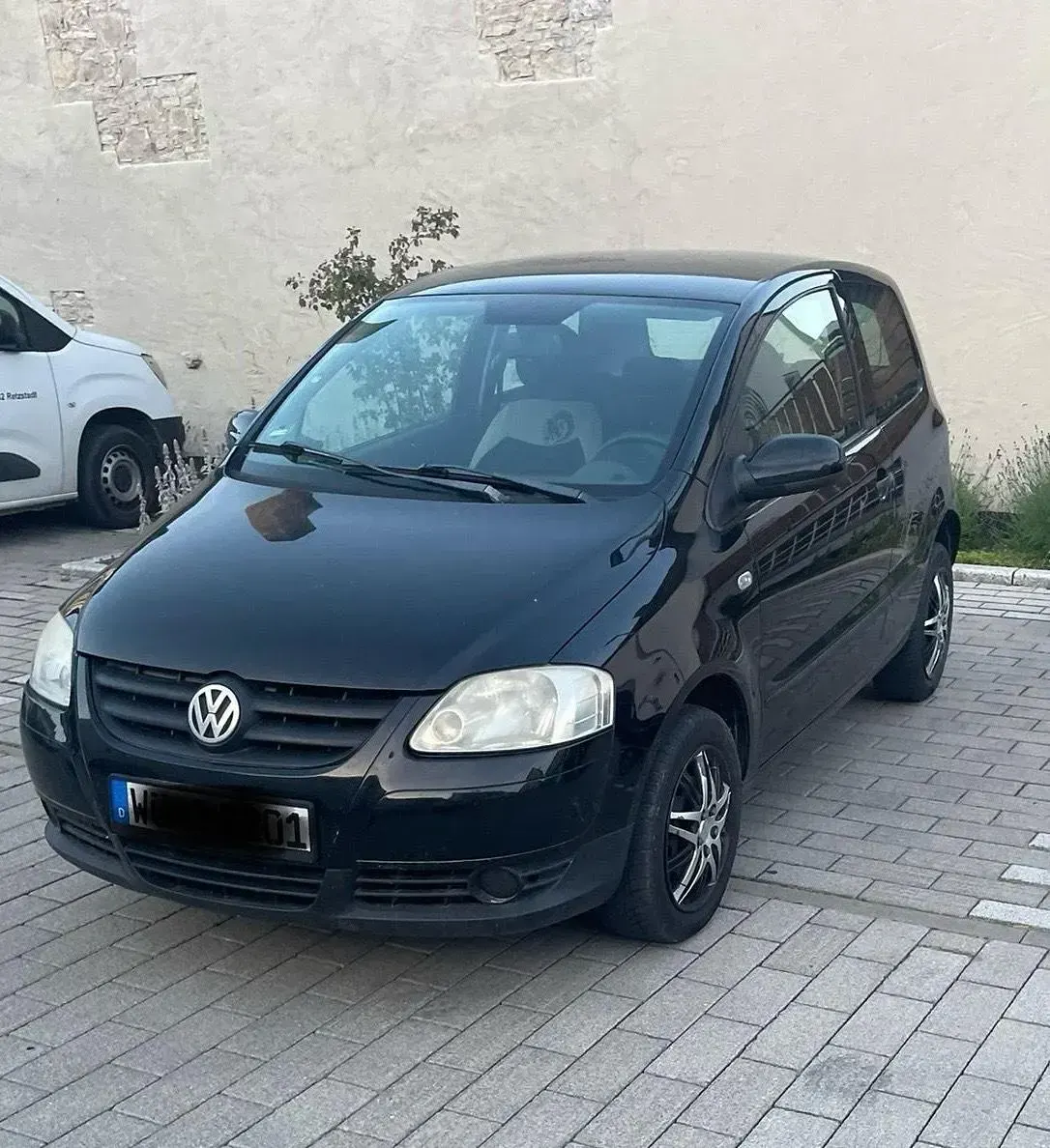 Gebraucht VW Fox 70 PS (51 kW) 2006 Schwarz Kleinwagen