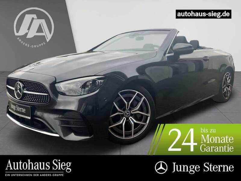 Grau Gebraucht 2023 Mercedes E200 AMG Cabrio | 51.874 € (Fairer Preis) - Bild 1/2