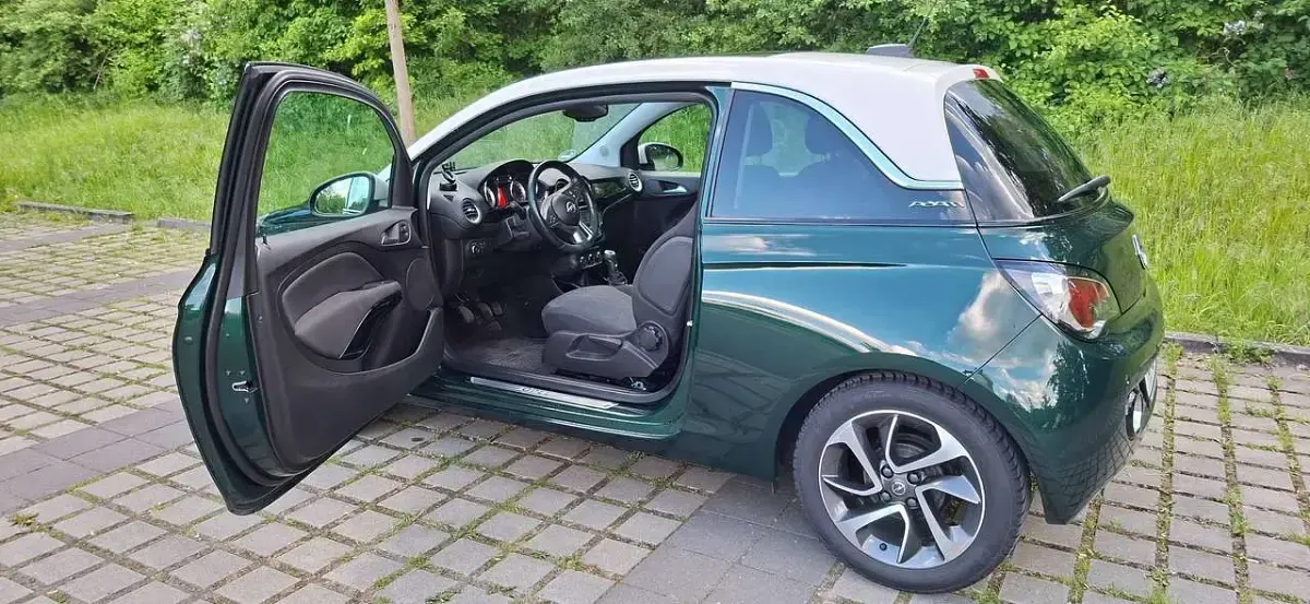 Gebraucht Opel Adam Glam 87 PS (63 kW) 2018 Grün Kleinwagen