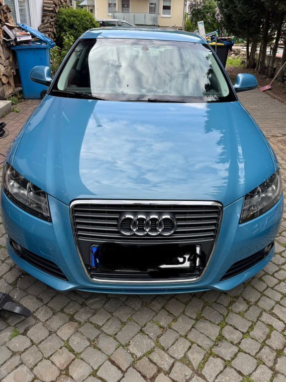 Blau Gebraucht 2008 Audi A3 Sportback Limousine | 8.000 € (Teuer) - Bild 1/1