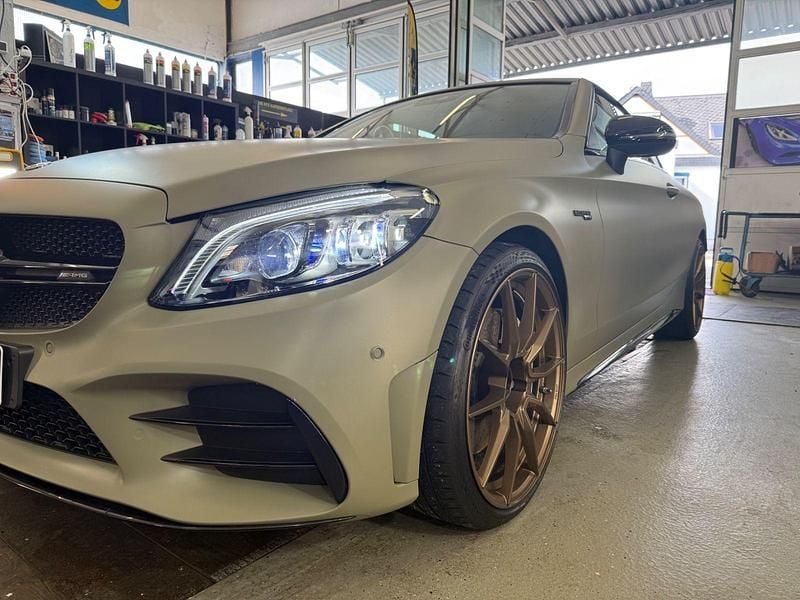 Schwarz Gebraucht 2020 Mercedes C43 AMG AMG Cabrio | 44.000 € (Superpreis) - Bild 1/4