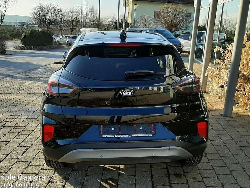 Gebraucht Ford Puma Titanium 125 PS (91 kW) 2025 Obsidianschwarz metallic SUV