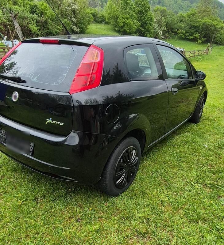 Schwarz Gebraucht 2009 Fiat Punto Kleinwagen | 890 € (Superpreis) - Bild 1/4