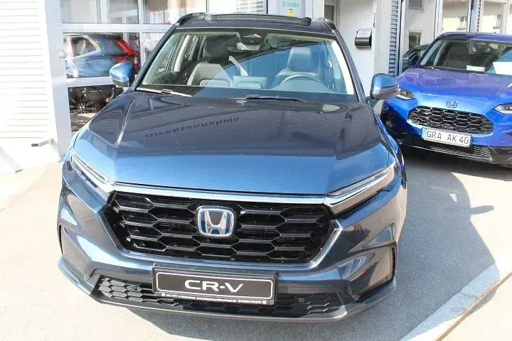 Gebraucht Honda CR-V Elegance 184 PS (135 kW) 2025 Canyon river blue metallic (metallic) SUV