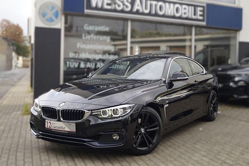 Schwarz Gebraucht 2018 BMW 420 Sport Line Coupé | 17.990 € (Guter Preis) - Bild 1/4