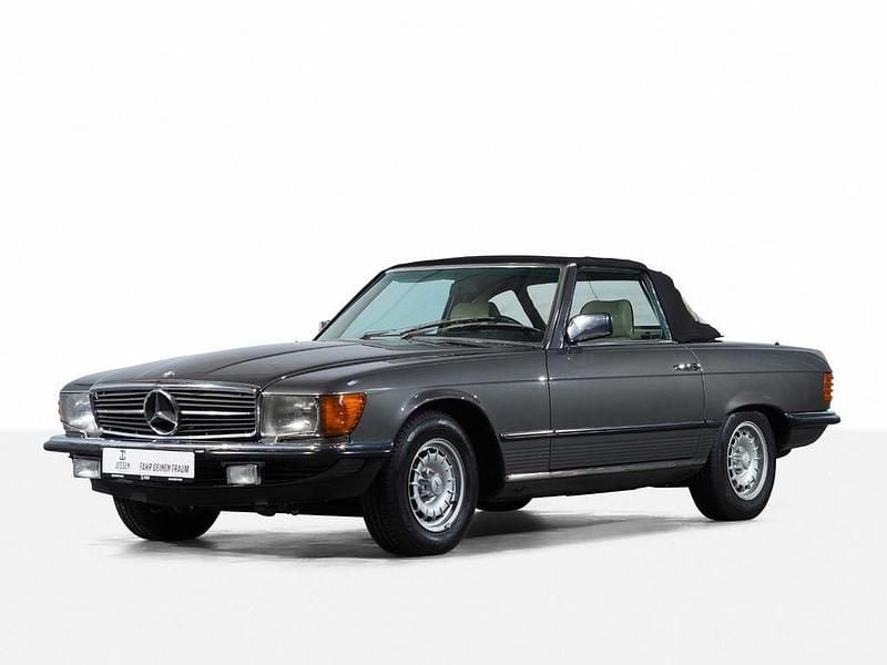 Gebraucht Mercedes SL280 185 PS (136 kW) 1985 Anthrazitgraumetallic Cabrio