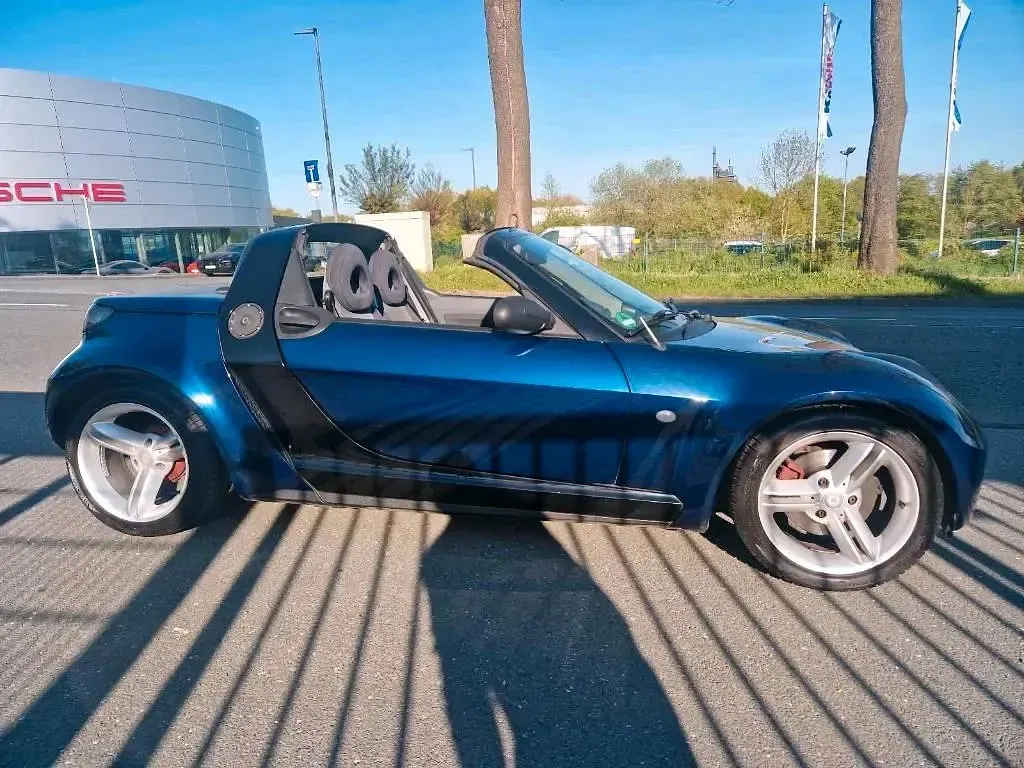 Usata Smart Roadster 61 CV (44 kW) 2005 Blu Cabrio
