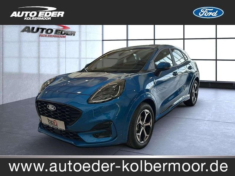 Neu Ford Puma ST-Line 125 PS (91 kW) 2025 Digital aqua blue SUV