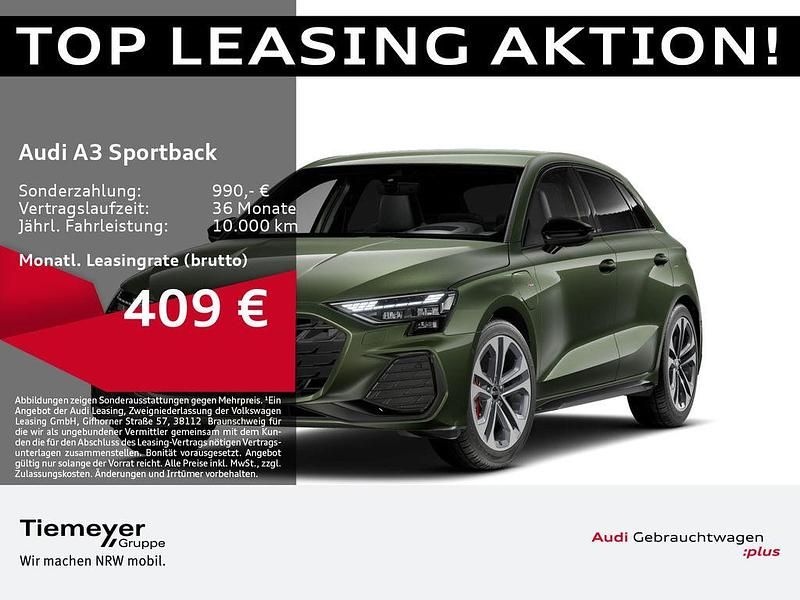 Gebraucht Audi A3 S-Line 272 PS (200 kW) 2025 Grün Limousine