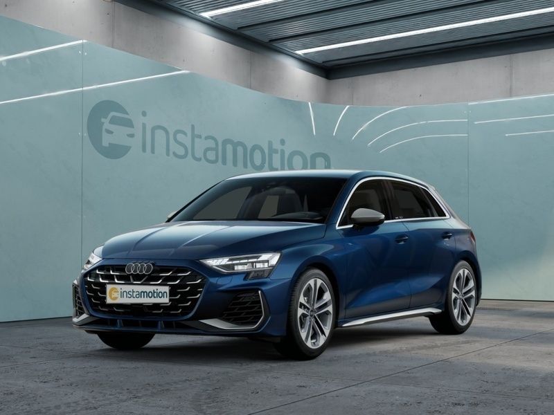 Blau Gebraucht 2024 Audi S3 Sport Limousine | 45.370 € (Fairer Preis) - Bild 1/4