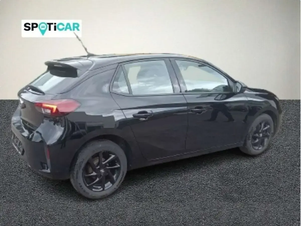 Gebraucht Opel Corsa GS Line 101 PS (74 kW) 2022 Diamant schwarz/karbon schwarz Kleinwagen