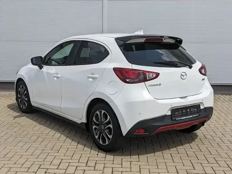 Gebraucht Mazda 2 Edition 90 PS (66 kW) 2018 Purweiß (metallic) Kleinwagen