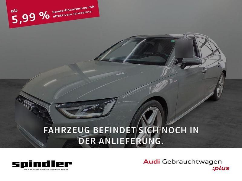 Quantumgrau Gebraucht 2022 Audi A4 S-Line Kombi | 22.980 € (Guter Preis) - Bild 1/4