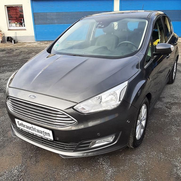 Gebraucht Ford C-MAX Titanium 125 PS (91 kW) 2019 Schwarz Van / Kleinbus