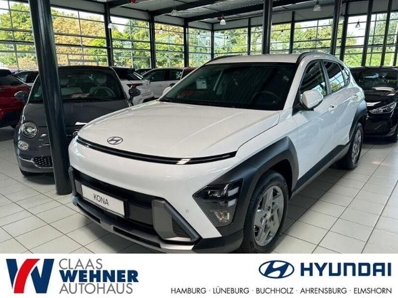 Weiss Gebraucht 2023 Hyundai Kona Trend SUV | 25.630 € (Guter Preis) - Bild 1/4