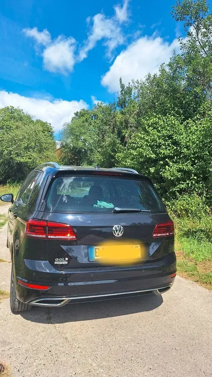 Gebraucht VW Golf Sportsvan 131 PS (96 kW) 2019 Schwarz Van / Kleinbus